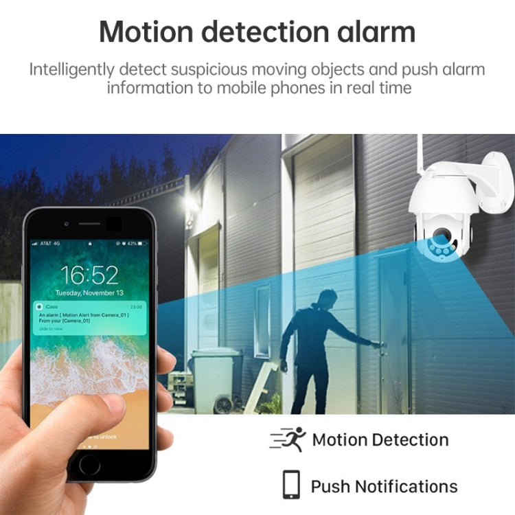 PTZ Control 355 Degree Rotation Infrared WiFi Smart Dome Camera, Two-Way Voice Intercom Monitor, OU-A1IN PTZ Control 355 Degree Rotation Infrared WiFi Smart Dome Camera, Two-Way Voice Intercom Monitor, OU-A1IN